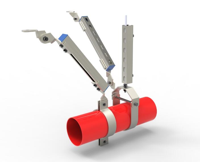 消防给水管纵向抗震支吊架产品图片