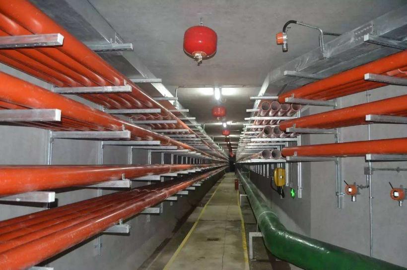抗震支架在地铁工程中的应用实景拍摄图片